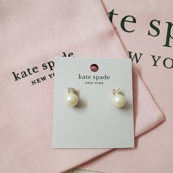 Kate Spade pearl earrings - Picture 5 of 6